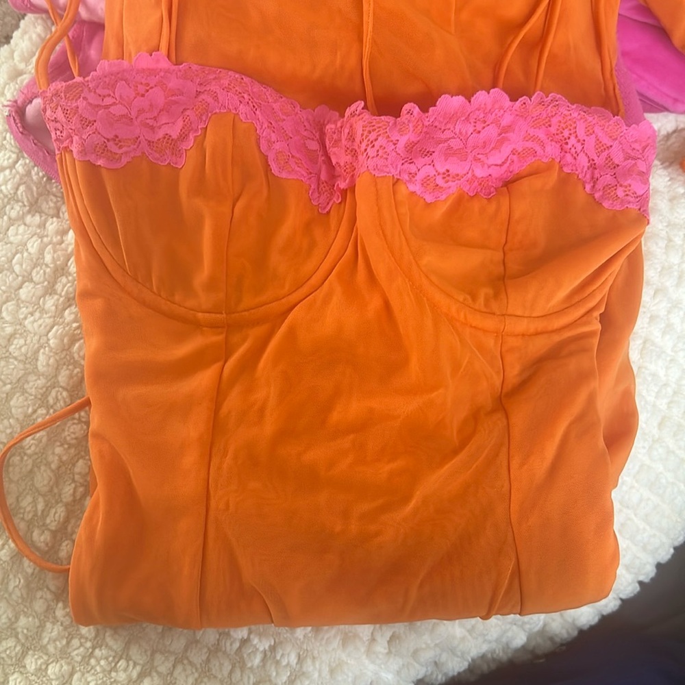 House of CB Flame Maxi Dress